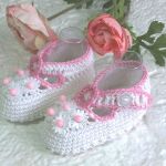 szydełkowe buciki dla księżniczki :) - dla dziecka