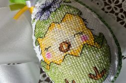 Pisanka Kurczaczek Zielony