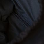 Czarny ręcznie haftowany workoplecak XL - 