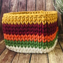 Kolorowy kosz do przechowywania,kwadratowy koszyk 15x12cm..