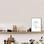 Grafika STRELICJA, nowoczesna, minimalistyczna - Jako dekoracja na półce