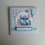 Personalizowana kartka na urodziny ze Stichem - Personalizowana kartka na urodziny ze Stichem