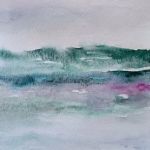 Pejzaż-dwie akwarele.  - 