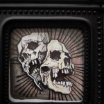 gotycka galeria ścienna, obraz w stylu wiktoriańskim - upominek w stylu dark art