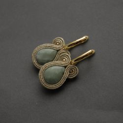 kolczyki sutasz z amazonitami