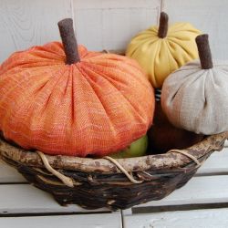 Duża dynia "Ognista pomarańcza" - jesienna dekoracja - ZAREZERWOWANE
