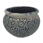 Doniczka Ceramiczna Handmade Zaklęta Glina - 
