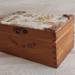 Pudełko na herbatkę - Drewniana herbaciarka