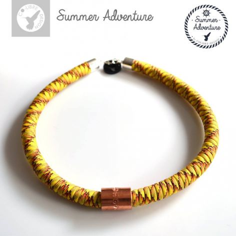 Naszyjnik SUMMER ADVENTURE - model Orange Snake