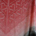 Chusta z sercem WALENTYNKI - chusta