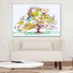 Obraz na płótnie Wiosenne drzewo 120 x 80 - Obraz do sypialni