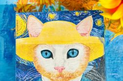 Kuferek dla miłośnika sztuki, Van Gogh, prezent, na biżuterię