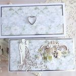 Ślubna kartka w pudełku 1067 - 