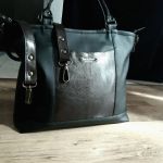 Torba na co dzień typu Tote Rivena Vercci Black - Rivena Black