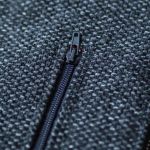 Grafitowa pleciona kopertówka - 