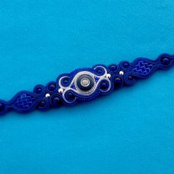 Bransoletka soutache Chabrowa