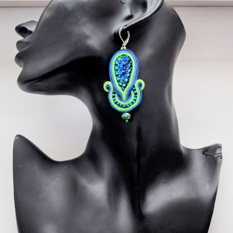 Tears of Ocean kolczyki sutasz