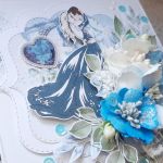 Kratka ślubna w niebieskościach - Z boku