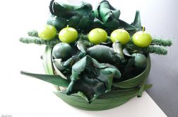 Dekoracja "Gra w zielone"