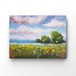 Letnia łąka 1-praca formatu 18/24 cm  - 