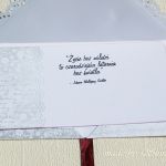 Kopertówka z okazji ślubu- bordowa rapsodia - 