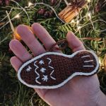 Świąteczne pierniczki - komplet ozdób choinkowych - 