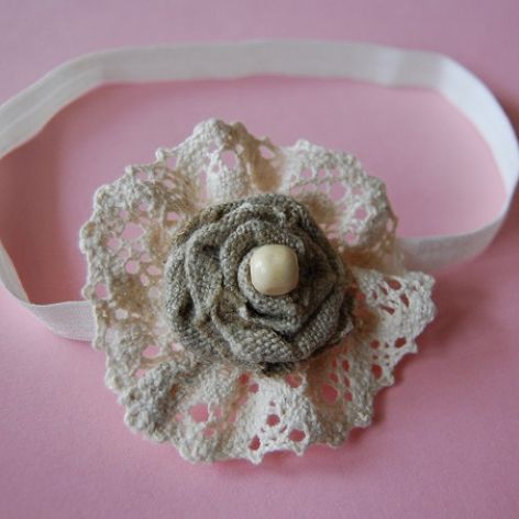 Opaska niemowlęca  - Mała rusałka