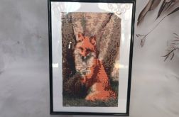 Obrazek diamentowy 20x30cm LISEK