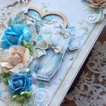 Kartka z serduszkiem dla dziewczynki - Z boku