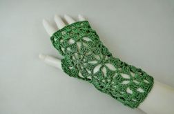 Rękawiczki, mitenki w zieleni