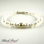 Pearls in Gold - bransoletka - 
