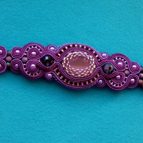 Bransoletka Fioletowa 