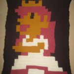  Kocyk Handmade - Super Mario -  Princess Peach - 