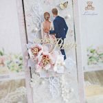 Kartka ślubna pamiątka "Elegance 1" GOTOWA - 