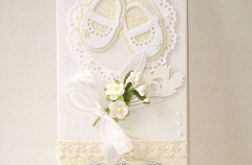 Kartka na chrzest dla dziewczynki