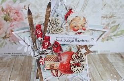 Kartka świąteczna zawieszka "Sweetest3" GOTWA