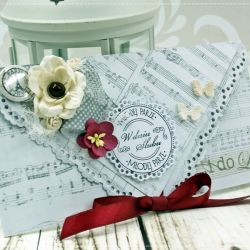 Kartka ślubna- miłość w Paryżu