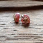 Komplet wisiorek i kolczyki - Koperkowe Love - Komplet wisiorek i kolczyki - Koperkowe Love