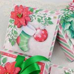 Exploding box na Boże Narodzenie - detale