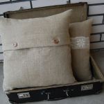 Rustic home - rustykalne, lniane poszewki na poduszki - 