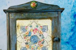 Szafka na klucze z mandalą, orientalna, do przedpokoju, prezent