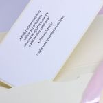 Ślubna kopertówka z serduszkami - Kopertówka z gotowym tekstem życzeń