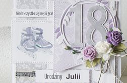 Personalizowana kartka urodzinowa dla 18-tki