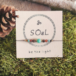 Bransoletka Earth Harmony z amazonitem - bransoletka SOuL