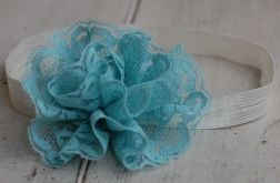 Opaska niemowlęca - Akwamaryna