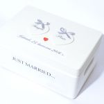 Ślubne pudełko na koperty Wiara Miłość - 