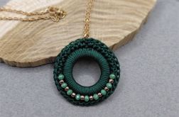 "LAUREN” szydełkowy wisiorek