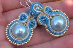 Turkusowe perełki w złocie