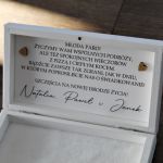 Pudełko na pieniądze dla Nowożeńców - Bukiet - Pudełko na pieniądze dla pary młodej zamiast zwykłej kartki z życzeniami, prezent ślubny, personalizowane pudełko na banknoty dla nowożeńców