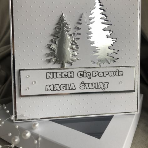 Kartka w pudełku! Voucher! Opakowanie świąteczne! Duży format! #2